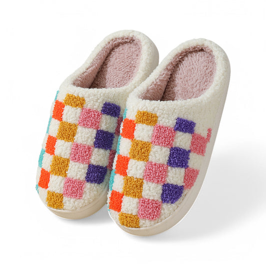 Fluffy Caro Slides - Plush Schlappen