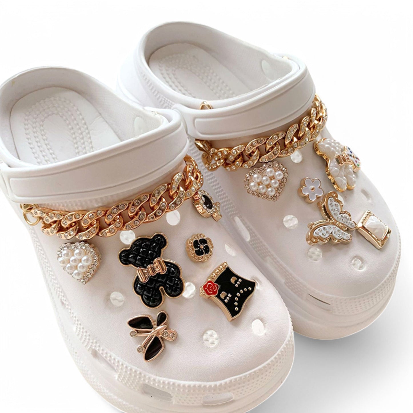 Slide Charm - Gold Bear Chic
