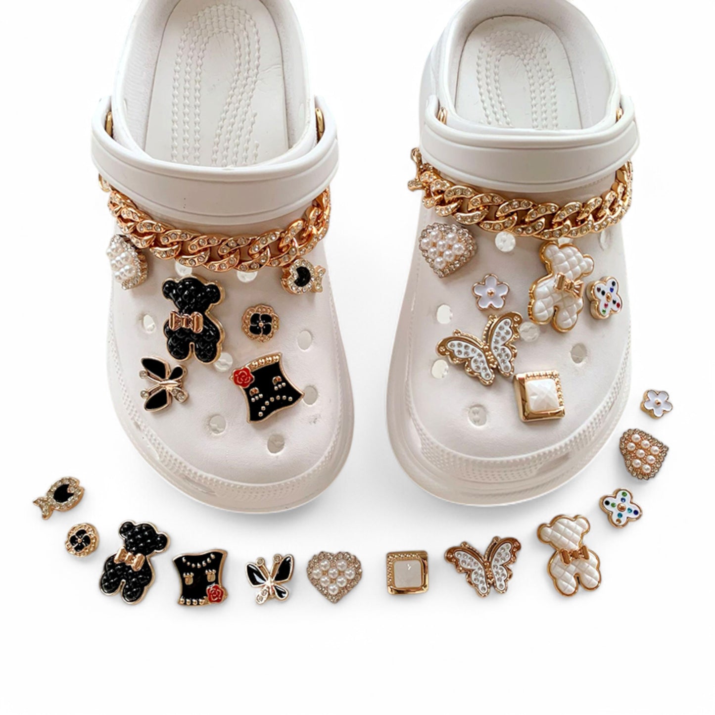 Slide Charm - Gold Bear Chic