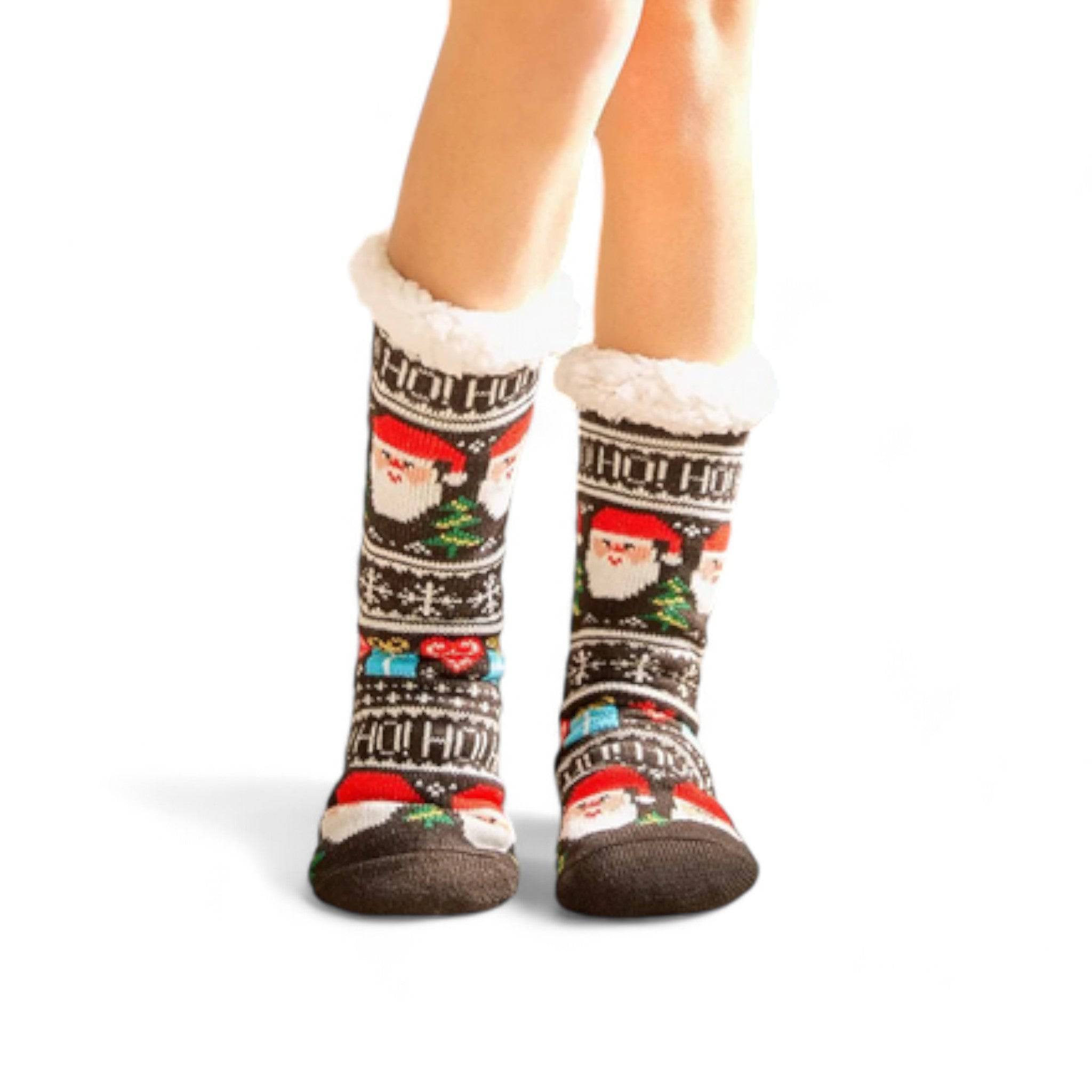 Happy Slipper - Ho Ho Ho Socks