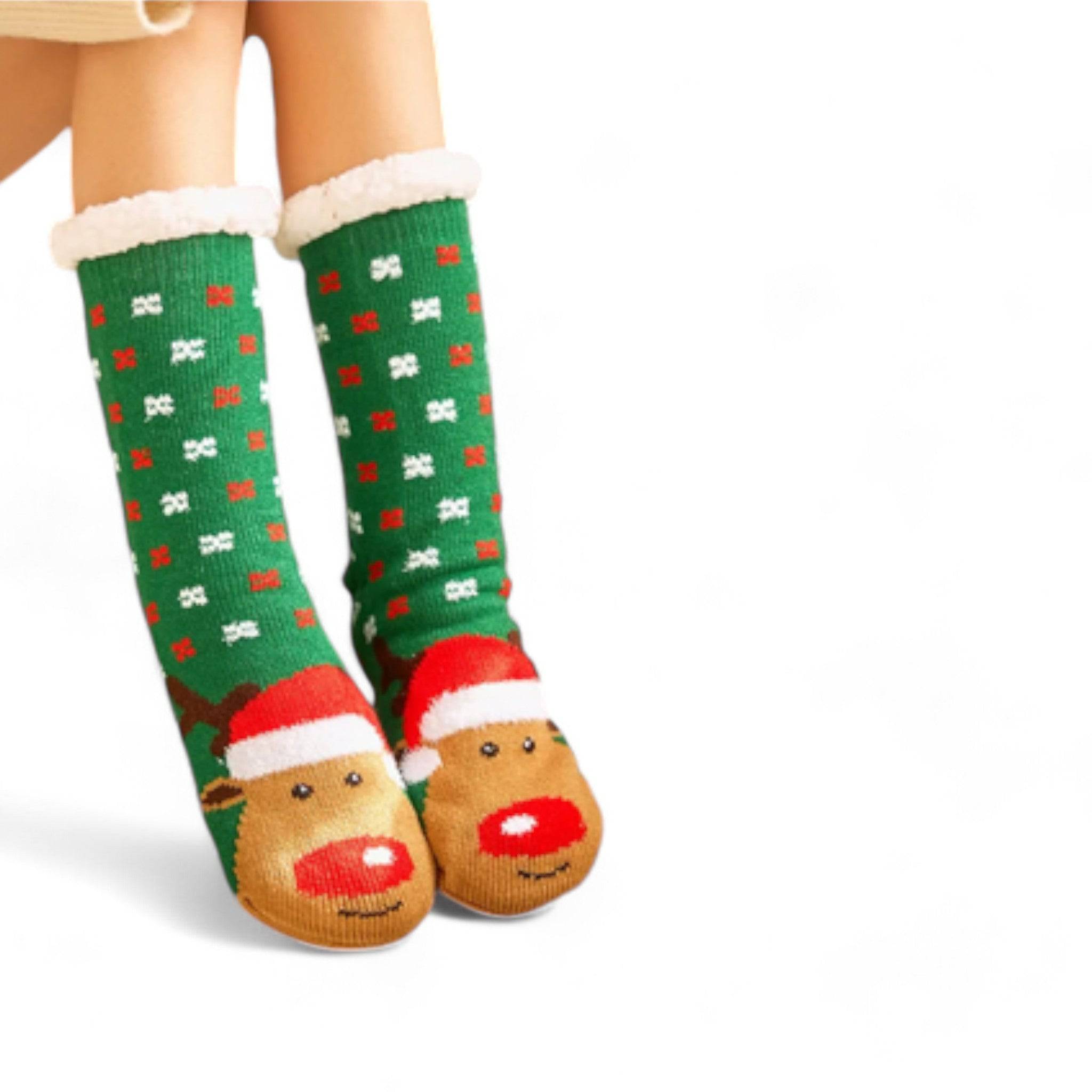 Happy Slipper - Ho Ho Ho Socks