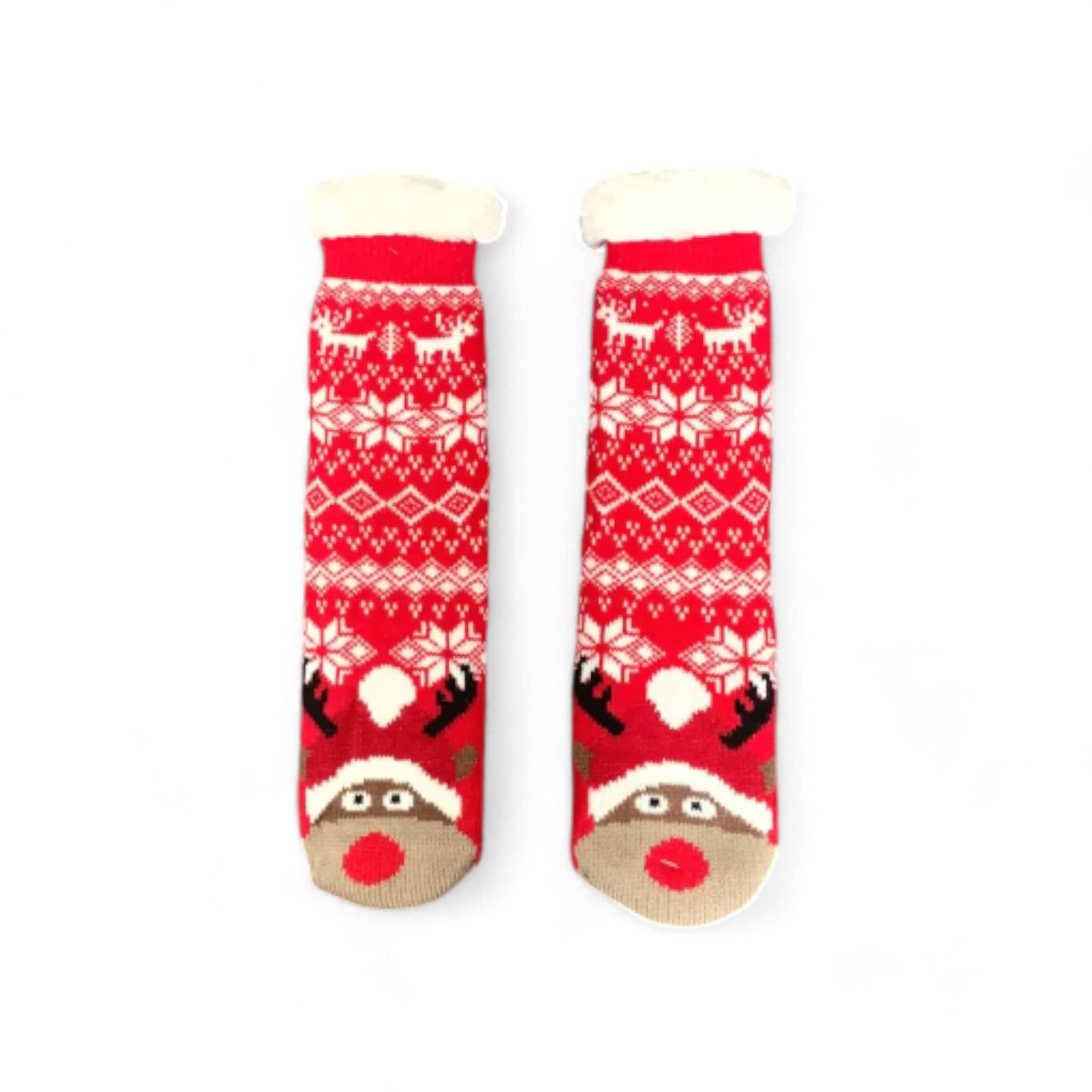 Happy Slipper - Christmas Socks