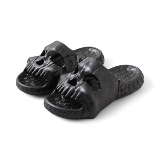 Happy Slipper - Skull Slides